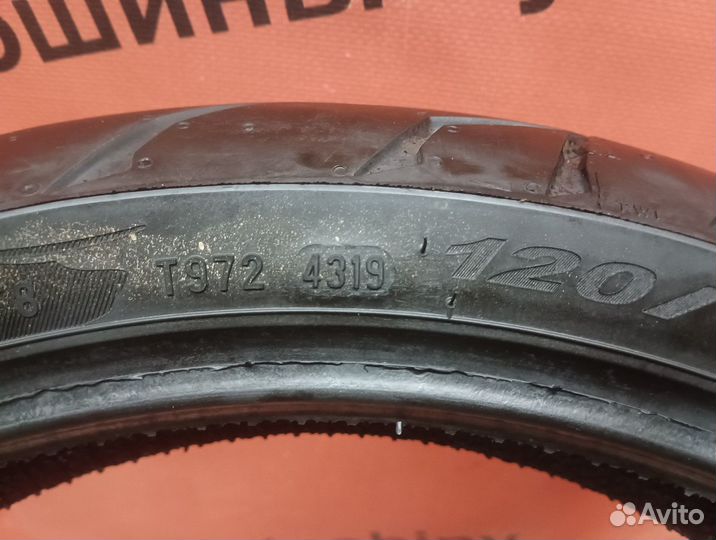 120/70 R17 Pirelli Angel GT N-5080 Мотошина Бу