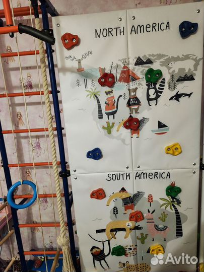 Детская шведская стенка бу