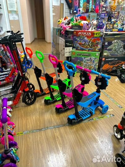 Самокат беговел