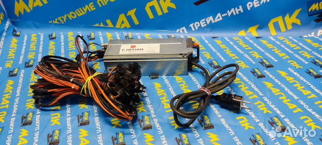Серверный бп 2360W на 12 видеокарт