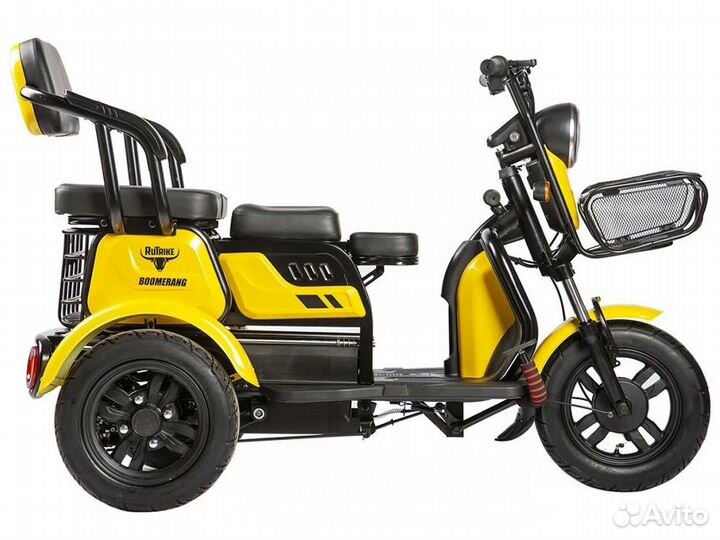 Пассажирский Электрический Трицикл Rutrike