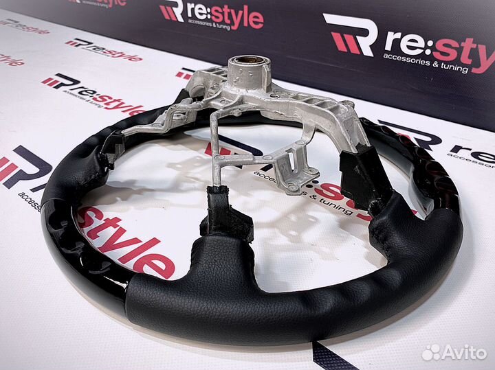 Руль прадо 120 Черная косточка