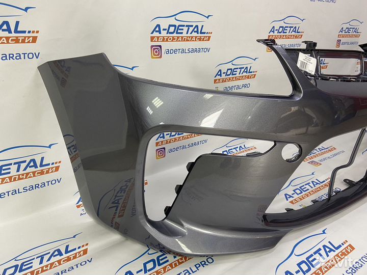 Бампер передний Kia Rio (2017-2020) Серый