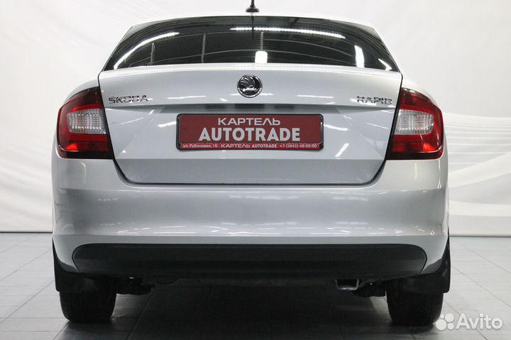 Skoda Rapid 1.6 МТ, 2017, 129 895 км