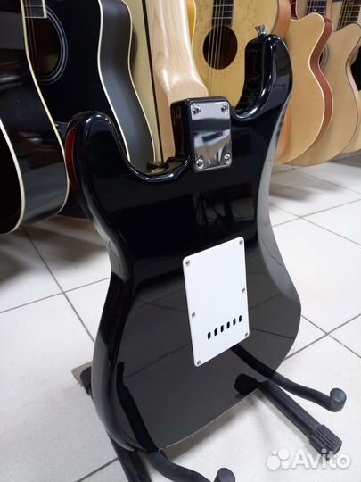 Электрогитара Fabio Синяя Новая