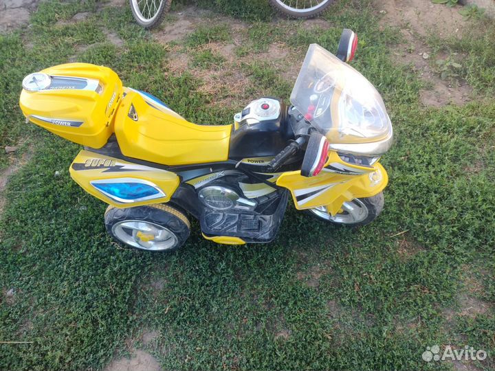 Детский мотоцикл на аккумуляторе бу