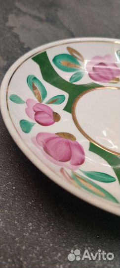 Фарфор Вербилок. 2 чайные пары