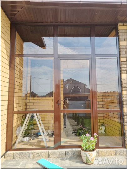 Раздвижные алюминиевые окна