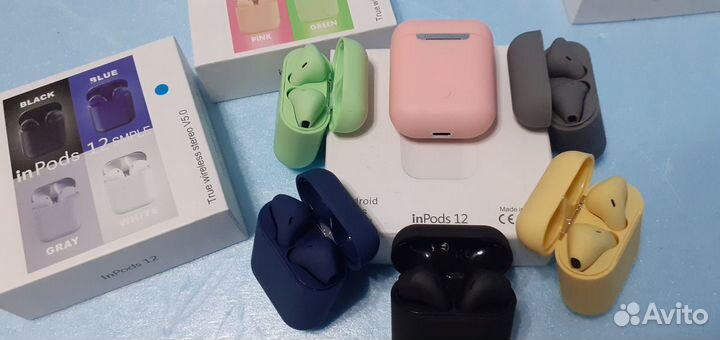 AirPods беспроводные наушники, сенсорные InPods