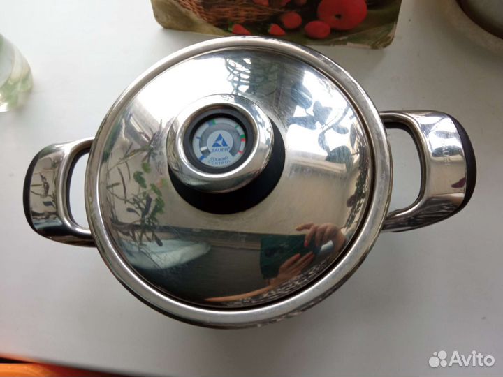 Кастрюля Bauer 4 л, принадлежности к кастрюлям