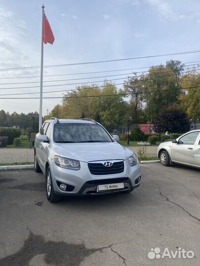 Hyundai Santa Fe 2.2 AT, 2011, 320 000 км