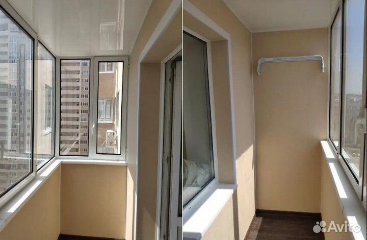 Остекление балконов