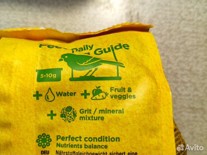 Корм для канареек