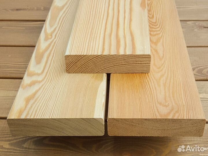 Строганая доска. Порода: Хвоя. Размеры: 45x95, Сорт: А