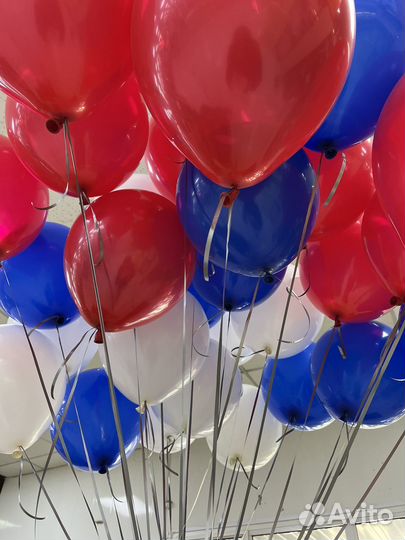 Шары с гелием на выпускной