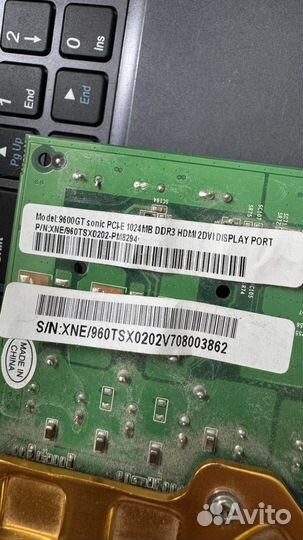 Видеокарта geforce 9600 gt 1gb ddr3