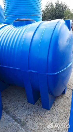 Ёмкость пластиковая в обрешётке