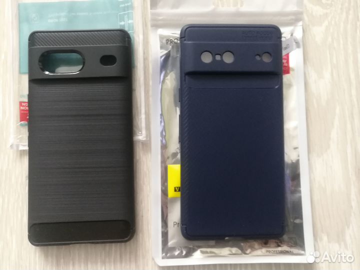 Чехол и защитное стекло на google pixel 7