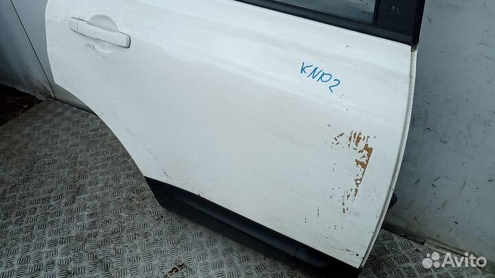 Дверь задняя правая nissan qashqai J10 +2 2008