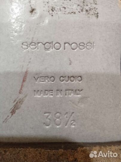 Балетки Sergio Rossi 38,5 размер