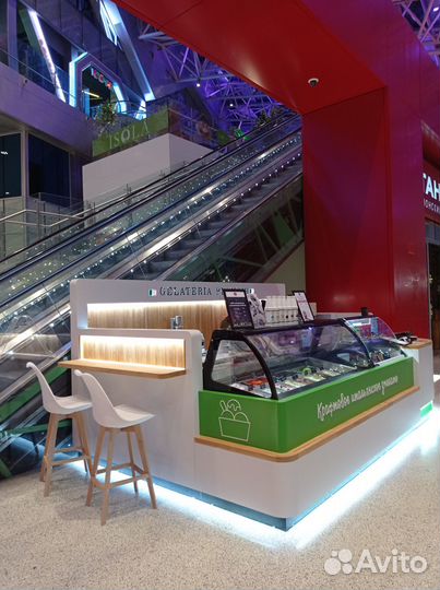 Островок мороженого + производство, формат Премиум