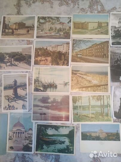 Открытки 50 60 годов СССР