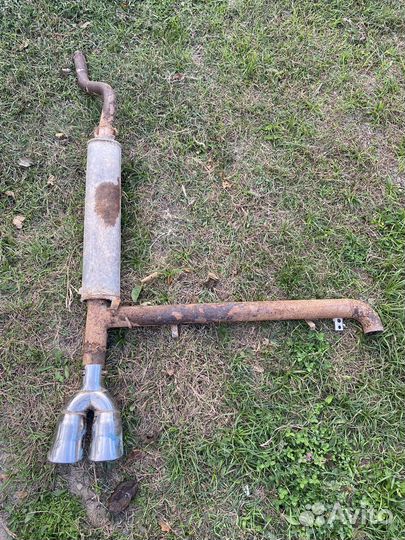 Раздвоенный выхлоп ваз 2114