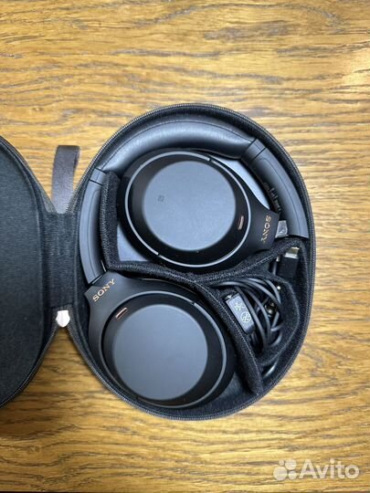 Беспроводные наушники sony wh 1000xm4 black черный