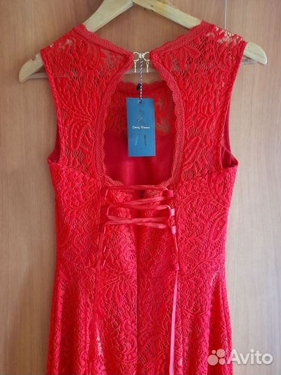 Платье на рост 172см, в пол. Гипюр. Новое. 2019г