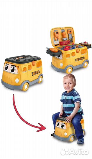 Детский набор инструментов в чемодане