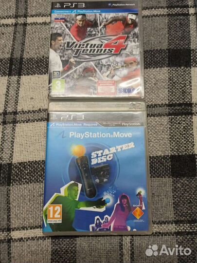 Комплект Move и игры для Sony ps3 ps4