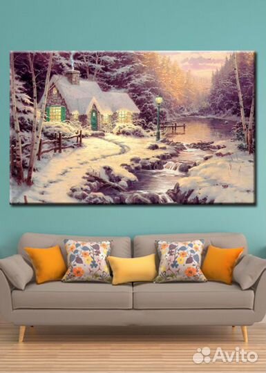 Картина на холсте. 60х80 см