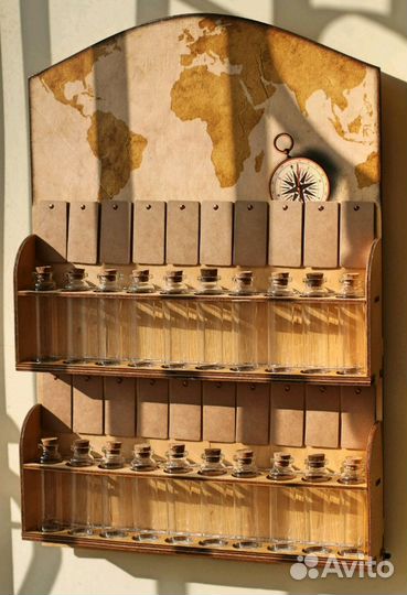 Полки для коллекции песка