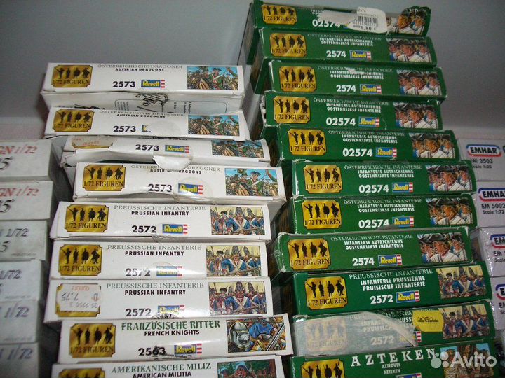 Солдатики Call to Arms и Revell 1/72 Ревелл CTA