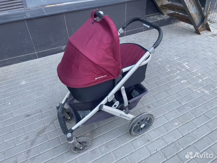 Коляска Uppababy vista 2в1 + Автолюлька Maxi Cosi