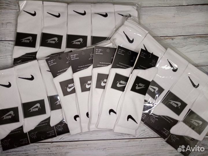 Высокие носки Nike Adidas