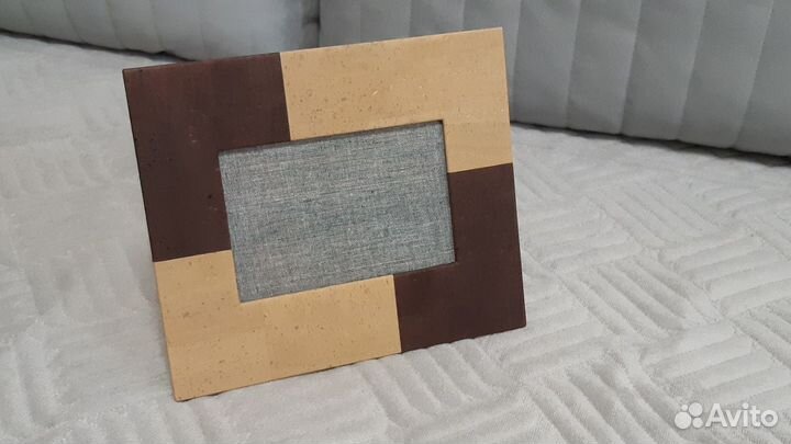 Фоторамка из пробкового дерева (эко)