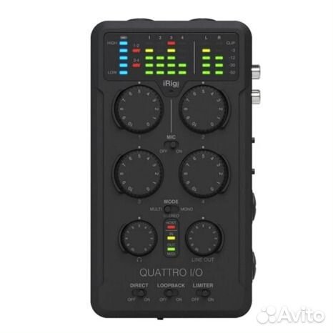 IK multimedia irig-Pro-quattro-IN