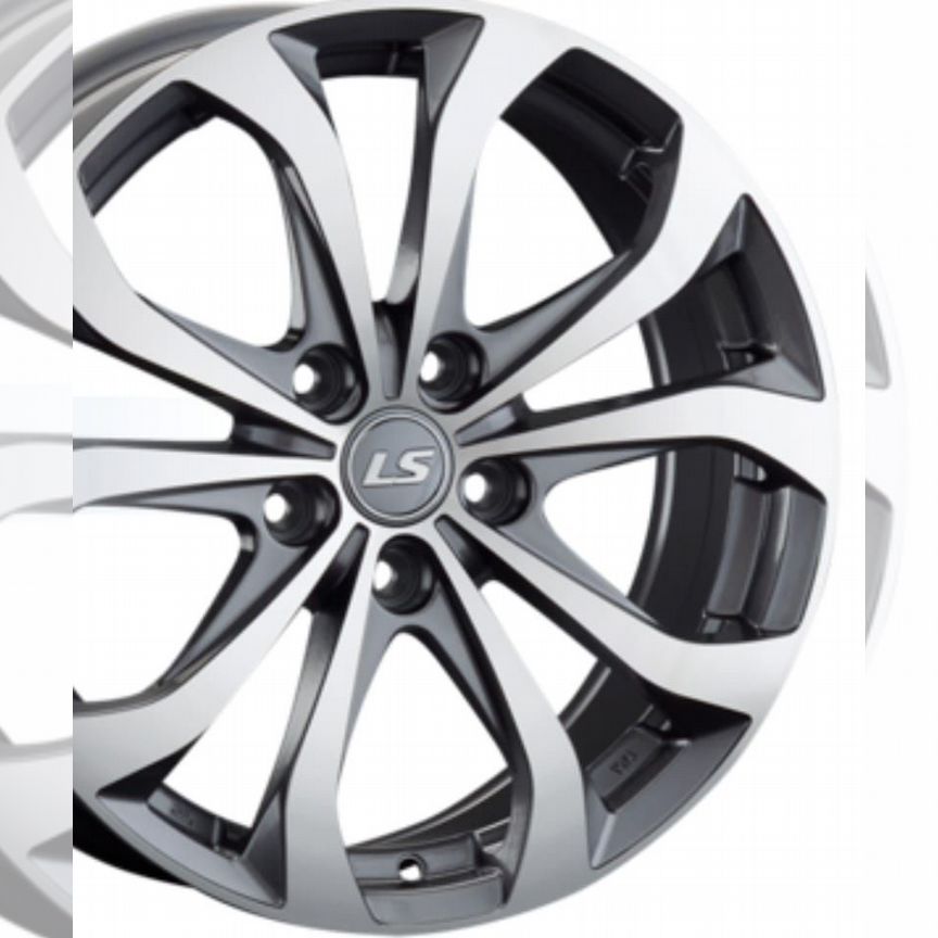 Литые диски LS 843 7×R17 5×114.3