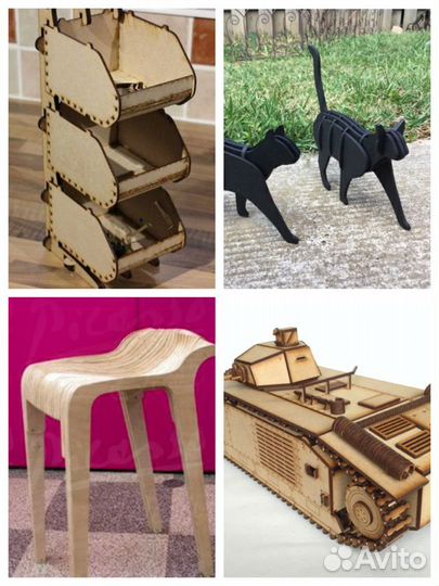 Обьёмные и плоские шаблоны для чпу