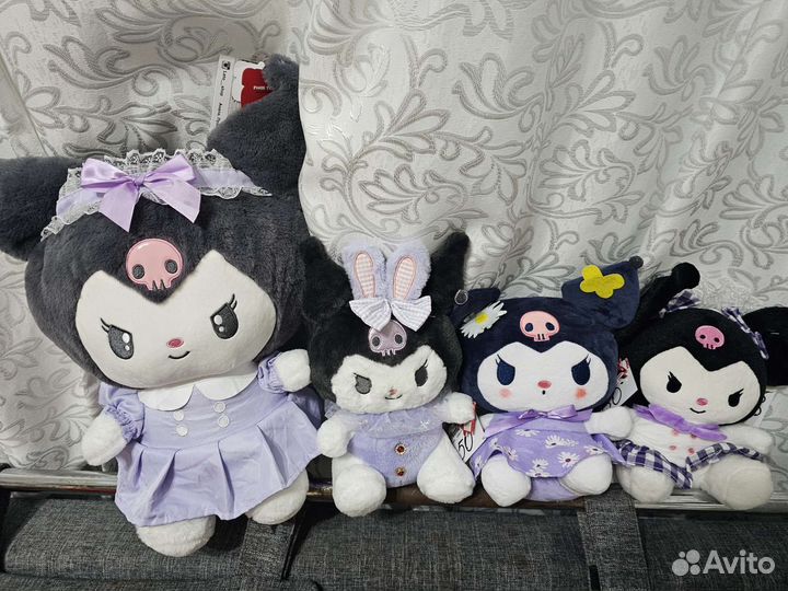 Мягкие игрушки Куроми и др популярные персонажи