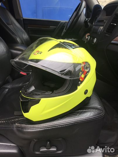 Мото шлем hizer детский