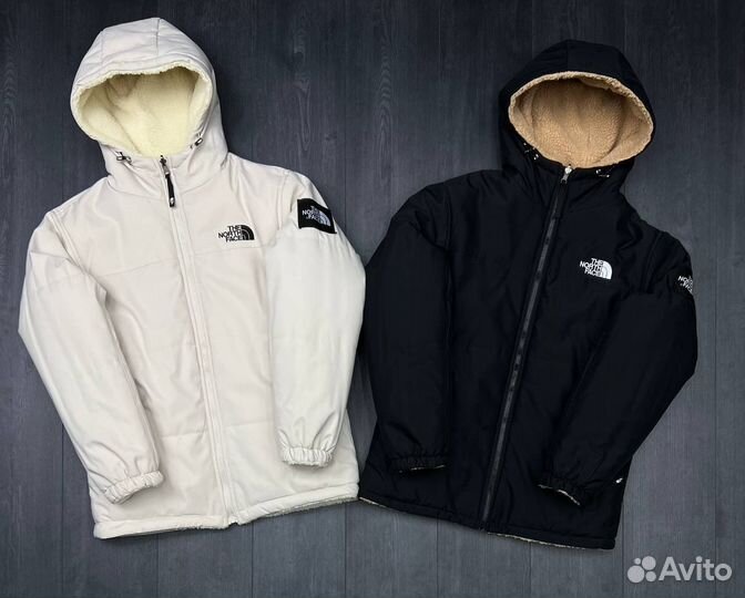 Двухсторонняя куртка TNF барашек