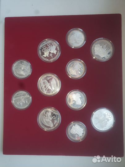 Набор монет Олимпиада 80