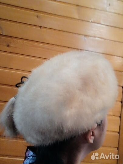 Шапка норковая женская бу