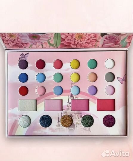 Детская косметичка-шкатулка 3 яруса