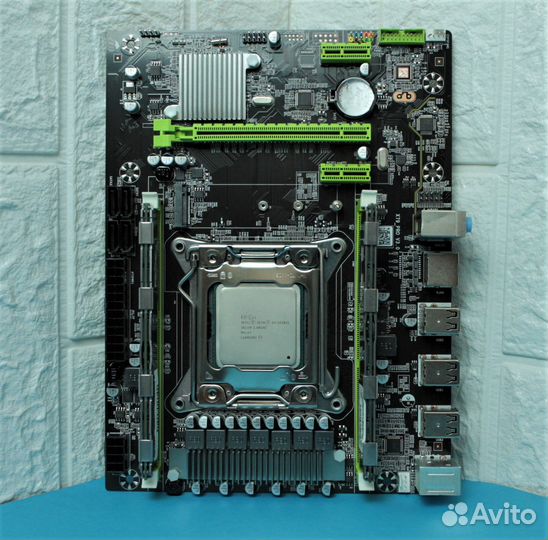 Новый комплект X79+Xeon E5 2630v2+32Gb DDR3