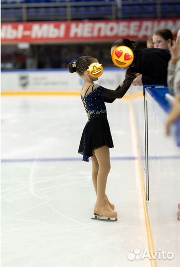 Платье для фигурного катания 116-122 см