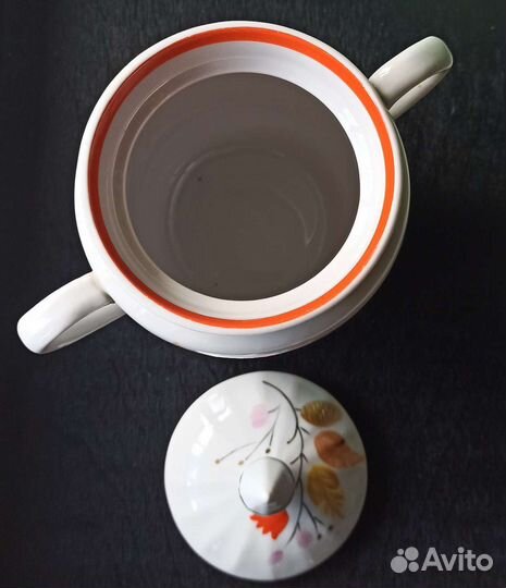 Сахарница фарфоровая СССР