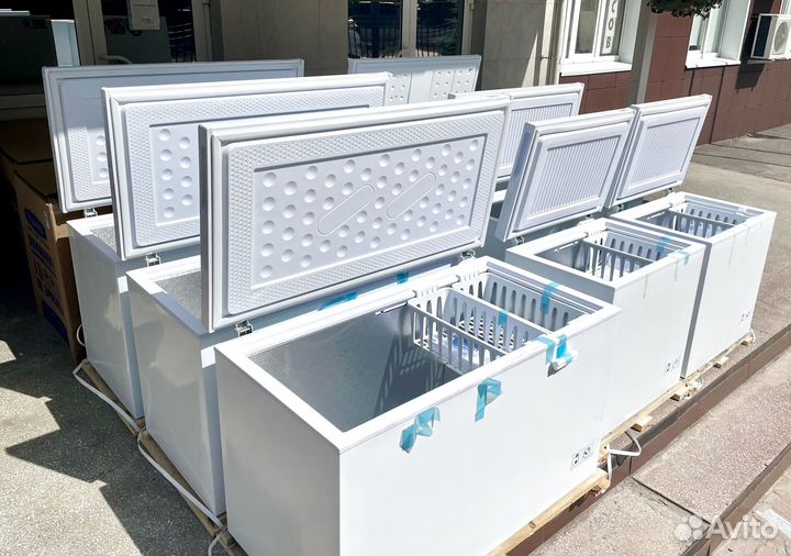 Новый морозильный ларь с гарантией
